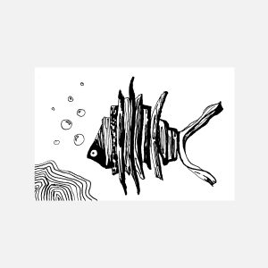 Wood Fish