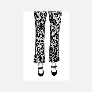 Patterned Pants