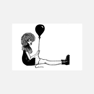 Woman With Balloon