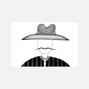 Stache Hat 1