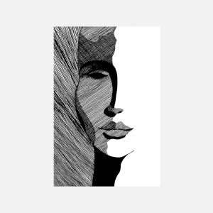 Two Tone Face 1